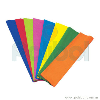 Papel crepe naranja x10