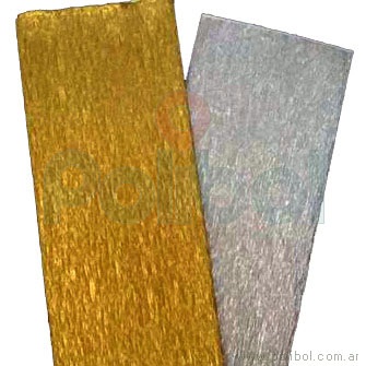 Papel crepe oro
