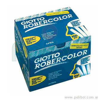 Tizas Blancas Robercolor x 100 unidades