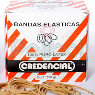 Bandas elasticas x 250g