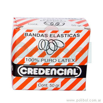 Bandas elasticas x 50g