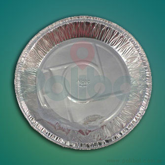 Plato de aluminio P20. Paquete x 10 unidades.-