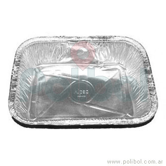 Bandeja de aluminio F50 (R2). Paquete x 10 unidades.-