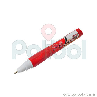 Corrector liquido en lápiz.