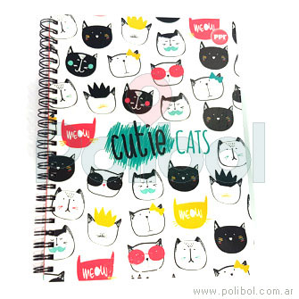 Cuaderno Cutie Cats
