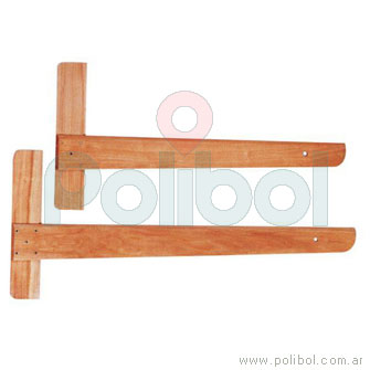 Regla T biselada 80 cm.