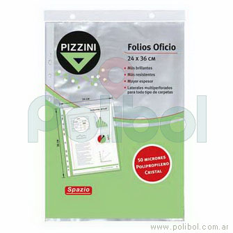 Folios oficio x10