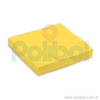 Servilletas Tissue 2 pliegos Amarillas