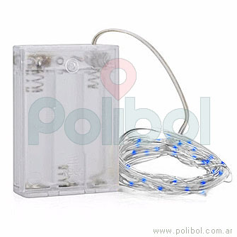 Luz arroz leds Azules