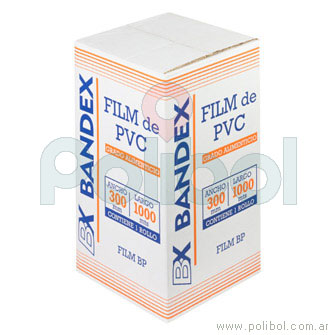 Film de PVC rollo 30 cm x 1000 mts