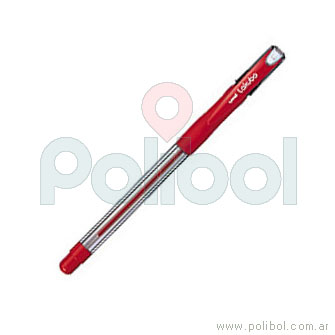 Bolígrafo Uni SG-100 0.7mm Lakubo Rojo