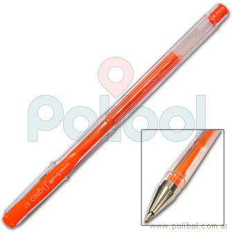 Bolígrafo Uni-100 SIGNO FLUO Color naranja