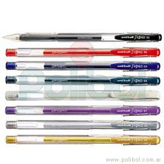 Bolígrafo Uni UM-100 0.7 mm SIGNO Color Blanco