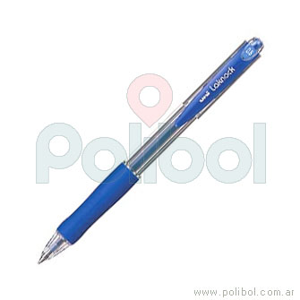Bolígrafo Retractil Uni SN-100 0.7 mm Azul