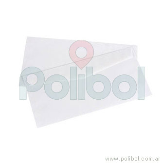 Sobre tarjeta color blanco de 6,9 x 10,4 cm.