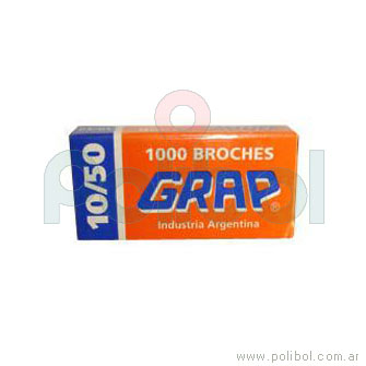 Broches 10/50 (1000)