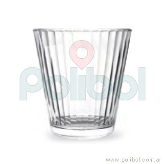 Vaso de vidrio Noa lineas 10
