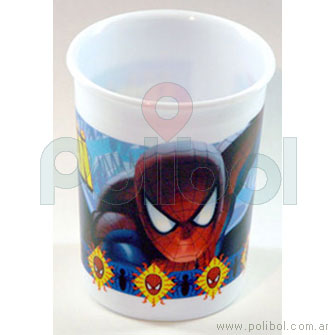 Vaso chico Spiderman