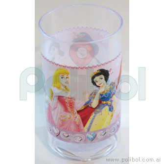 Vaso chico Princesas