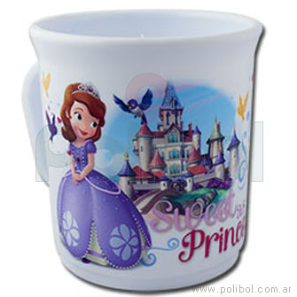 Taza plástica Princecita Sofía