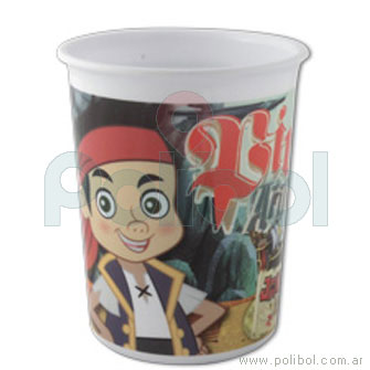 Vaso chico Jake y los piratas