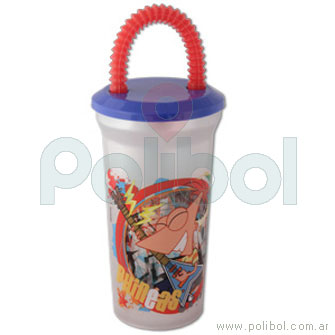 Vaso sport Phineas y Ferb