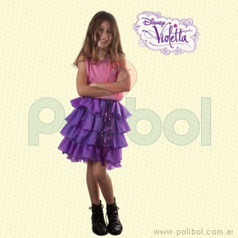 Disfraz Violeta talle 2