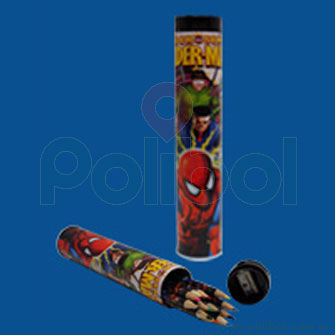 Lápices de colores Spiderman x12