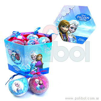 Bolas de Navidad Frozen x 14