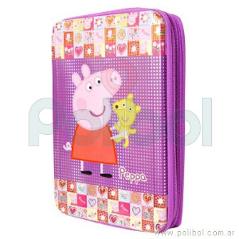 Canopla de lata de 2 pisos Peppa Pig