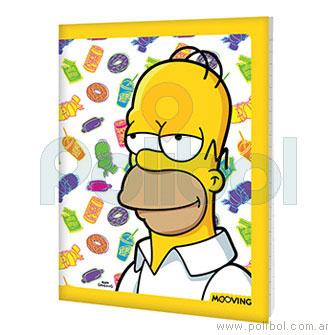 Cuaderno Simpsons Mooving |014287| - Polibol