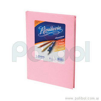 Cuaderno forrado rosa