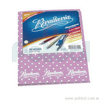 Cuaderno Lunares Rosa