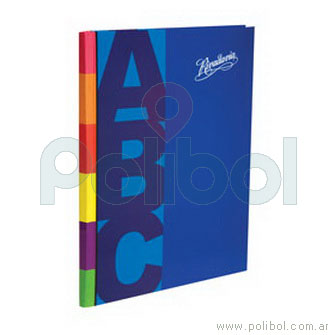 Cuaderno ABC azul