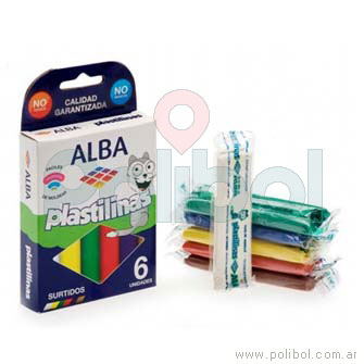 Plastilinas colores surtidos