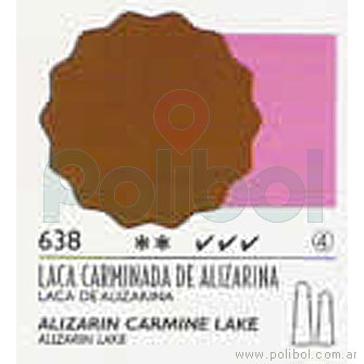 Óleo Laca Carminada de Alizarina 638