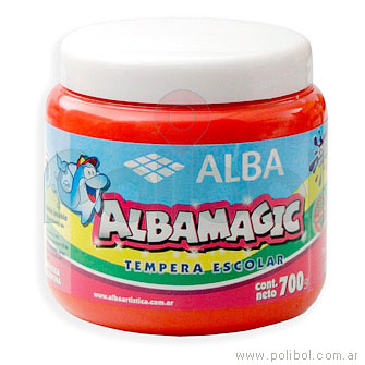 Albamagic Témpera Rojo