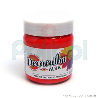 Acrílico Decoralba 484 Rojo Señal