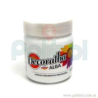 Acrílico Decoralba 410 Blanco