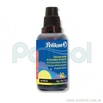 Tinta para pizarra negra 30 cc.