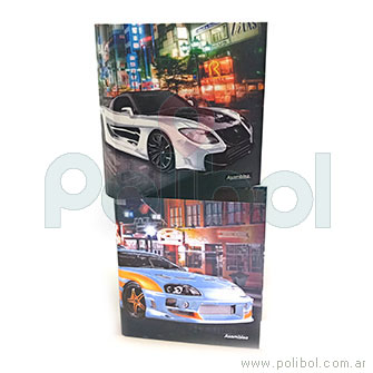 Carpeta 3x40 Cars