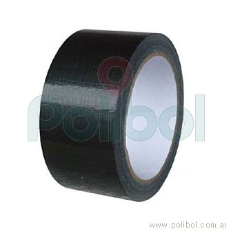 Cinta Duct Tape color NEGRO 48 mm.