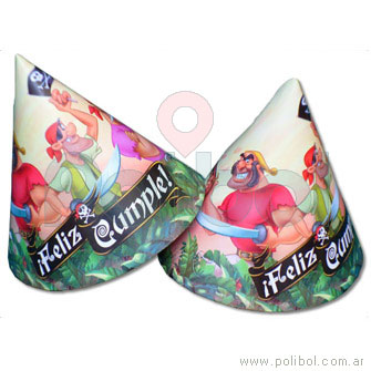 Gorros Los piratas-Disney