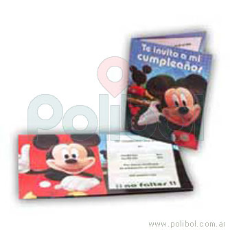 Invitaciones Mickey