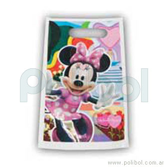 Bolsas plásticas de cotillón Minnie