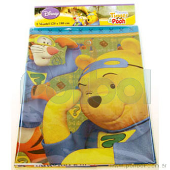 Mantel plástico Pooh y Tigger