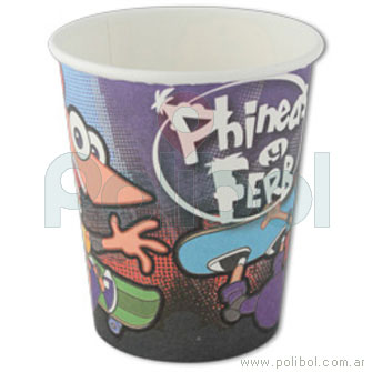 Vasos Phineas y Ferb