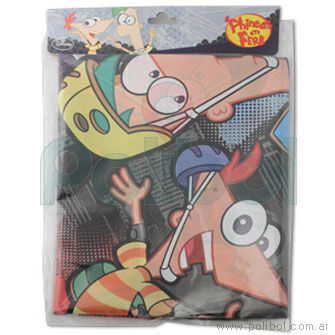 Mantel plástico Phineas y Ferb