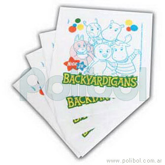 Servilletas de cotillón Backyardigans