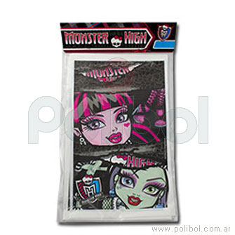 Bolsas plásticas de cotillón Monster High
